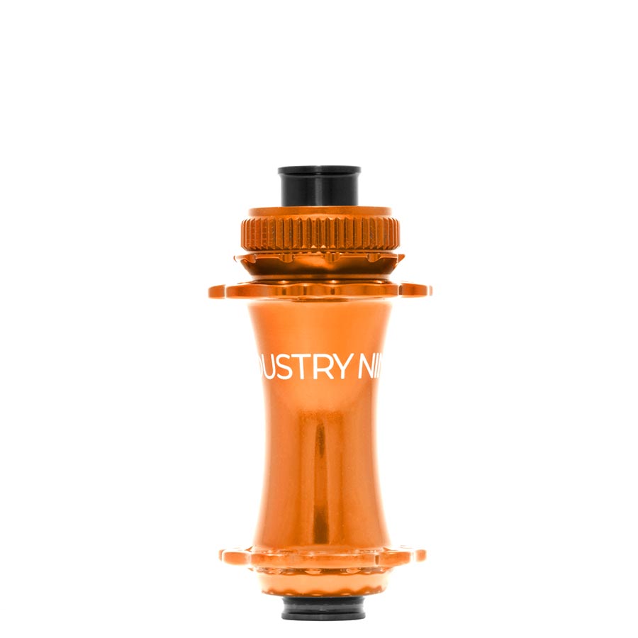 Industry Nine Solix M Classic Front Disc Hub Front 28H 15mm TA 110mm Boost Orange-Goodwynn'sGoodwynn's