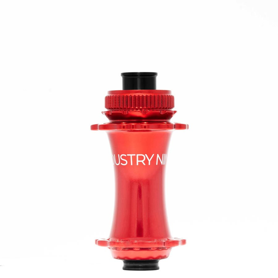 Industry Nine Solix M Classic Front Disc Hub Front 28H 15mm TA 110mm Boost Red-Goodwynn'sGoodwynn's