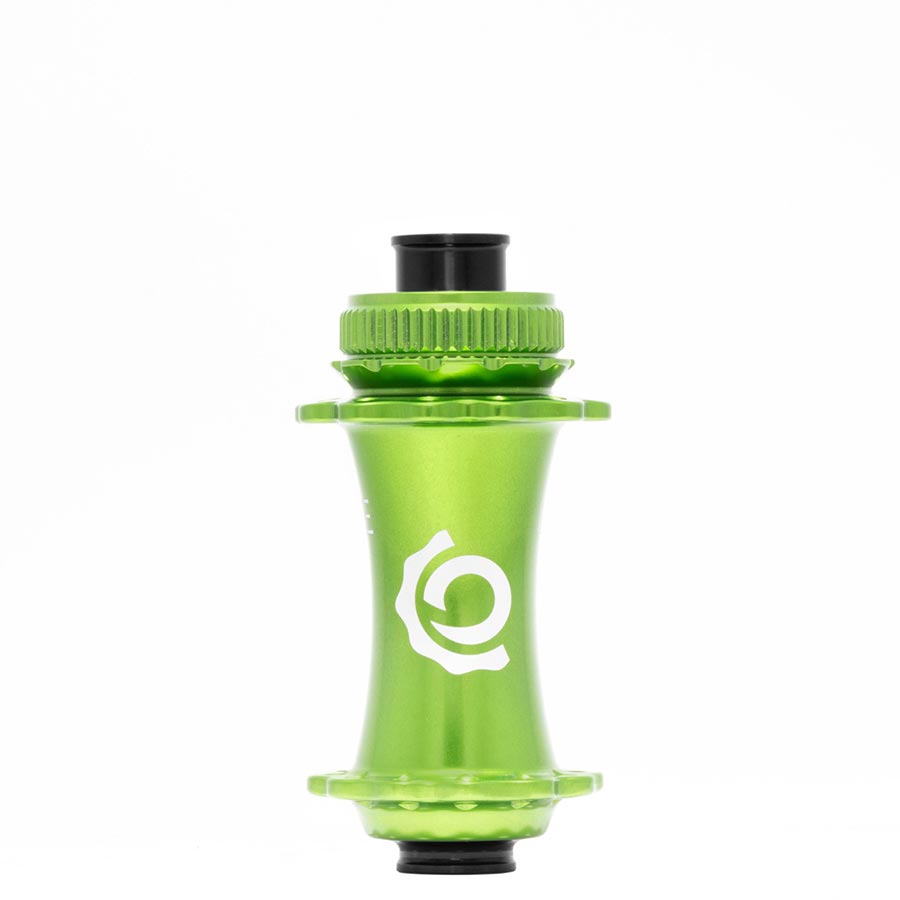 Industry Nine Solix M Classic Front Disc Hub Front 28H 15mm TA 110mm Boost Green-Goodwynn'sGoodwynn's