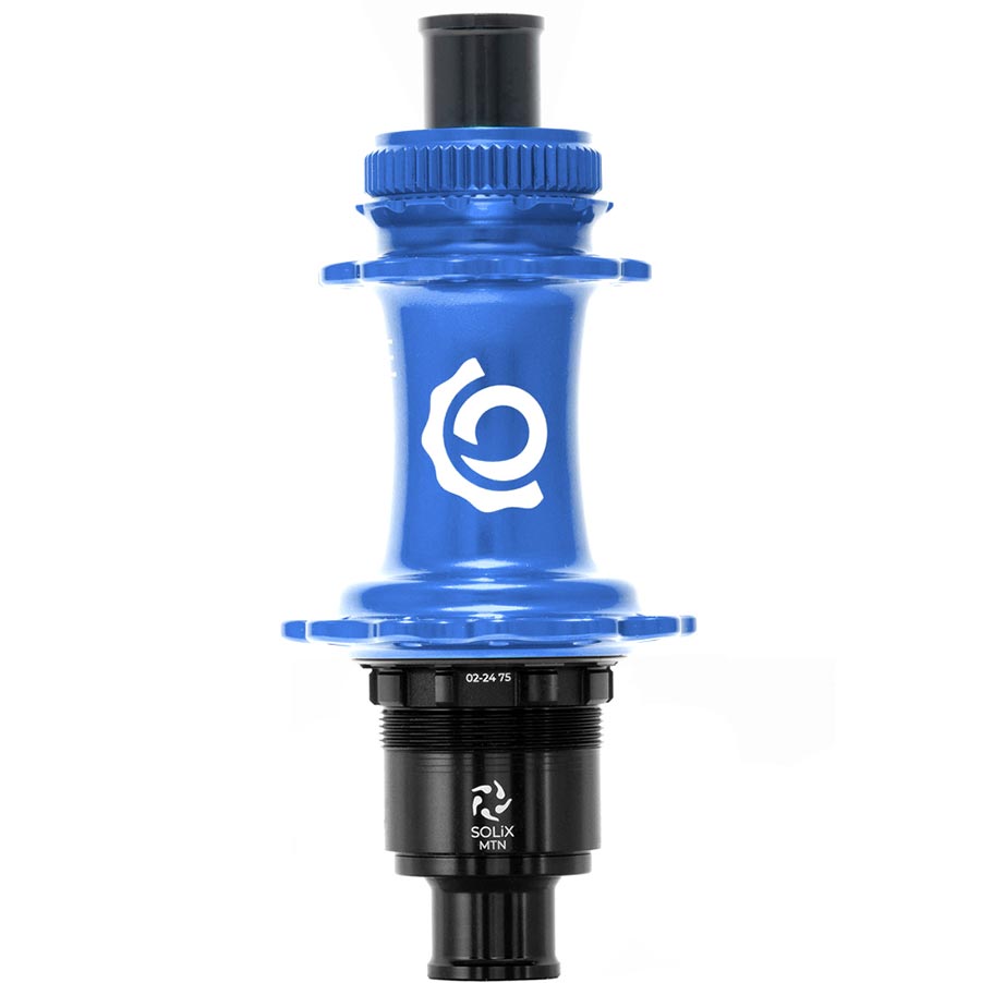 Industry Nine Solix M Classic Rear XD Disc Hub Rear 24H 12mm TA 148mm SRAM XD Blue-Goodwynn'sGoodwynn's