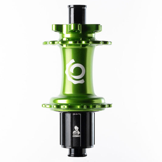 Industry Nine Hydra 2 Boost MicroSpline Disc Hub Rear 28H 12mm TA 148mm Shimano Micro Spline Lime-Goodwynn's