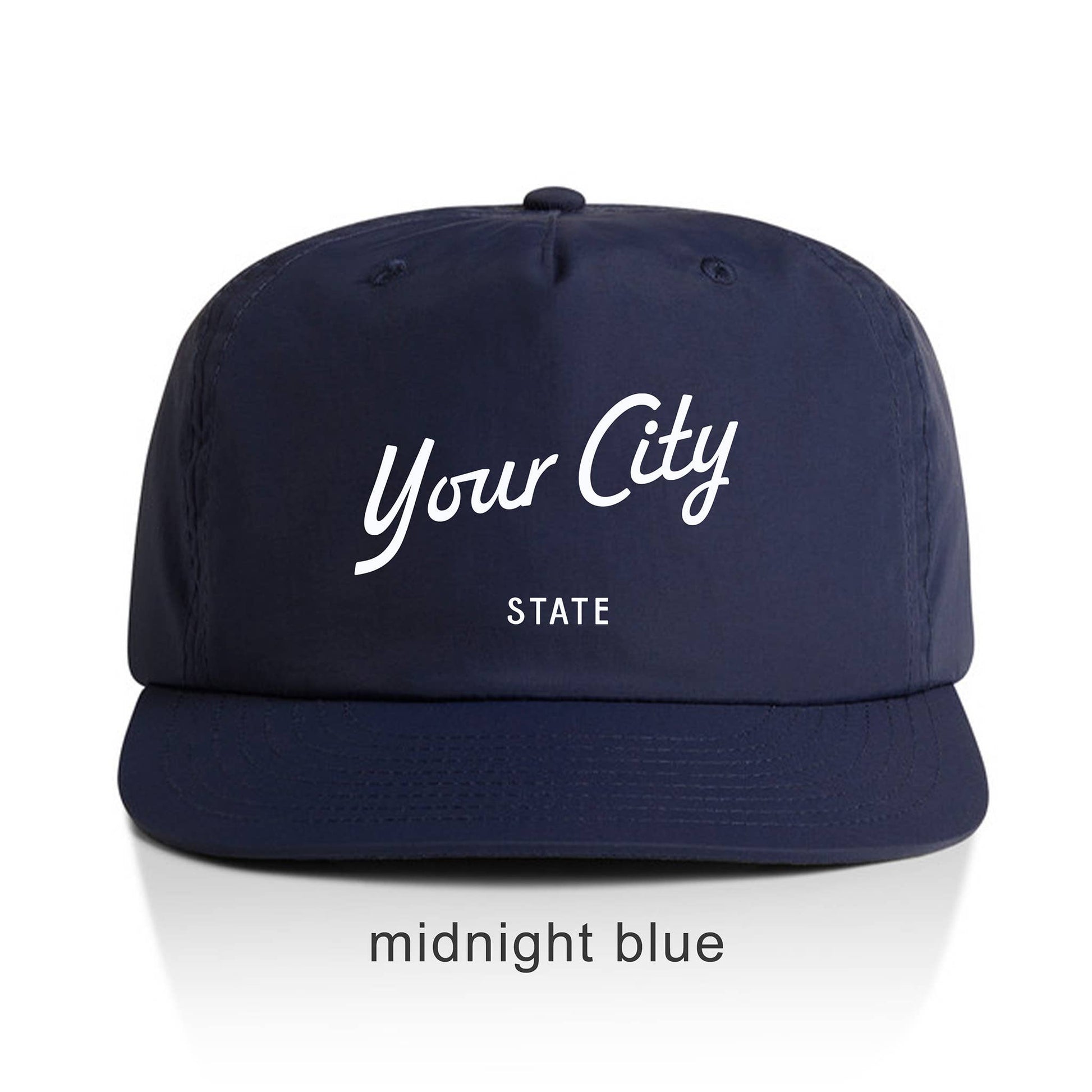 Endless August Supply Co. - Custom Nylon Hat | Script City Customizable Hat | Name Drop-Goodwynn'sGoodwynn's
