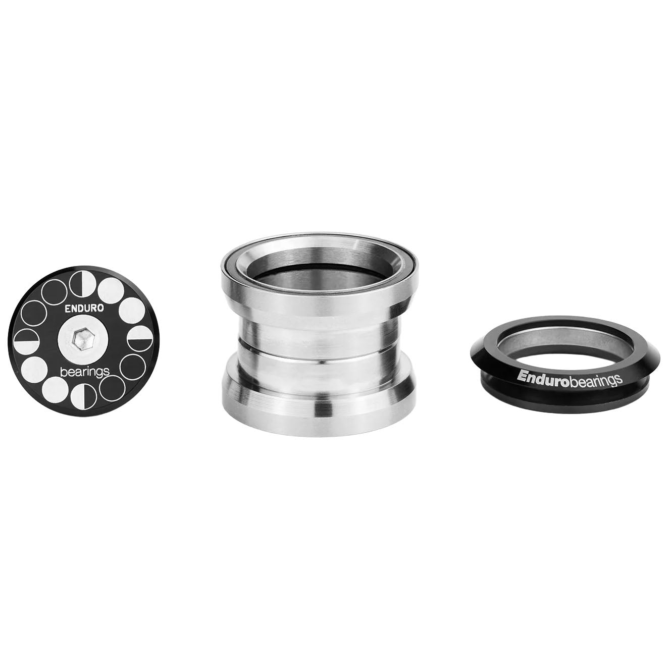 Enduro 1-1/8 SS Angular Contact External Bearing Kit 34mm-Goodwynn'sGoodwynn's