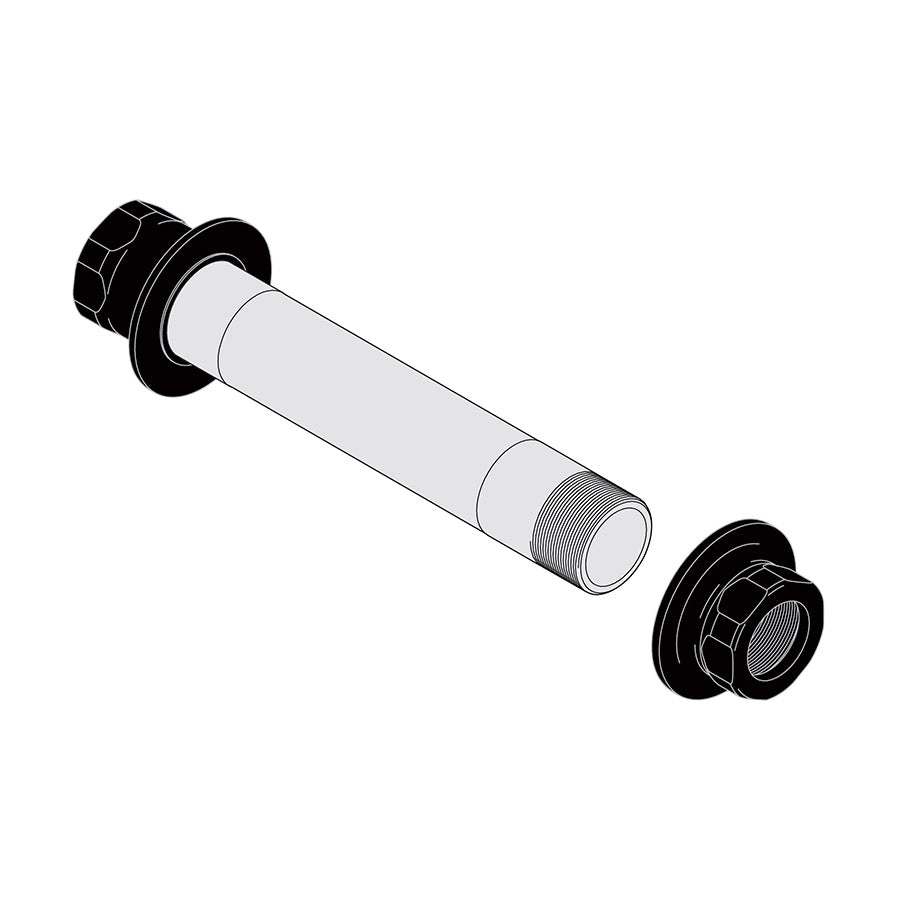 ENVE INDR Axle & Endcap Kit Front QR 100-4006-126-Goodwynn'sGoodwynn's