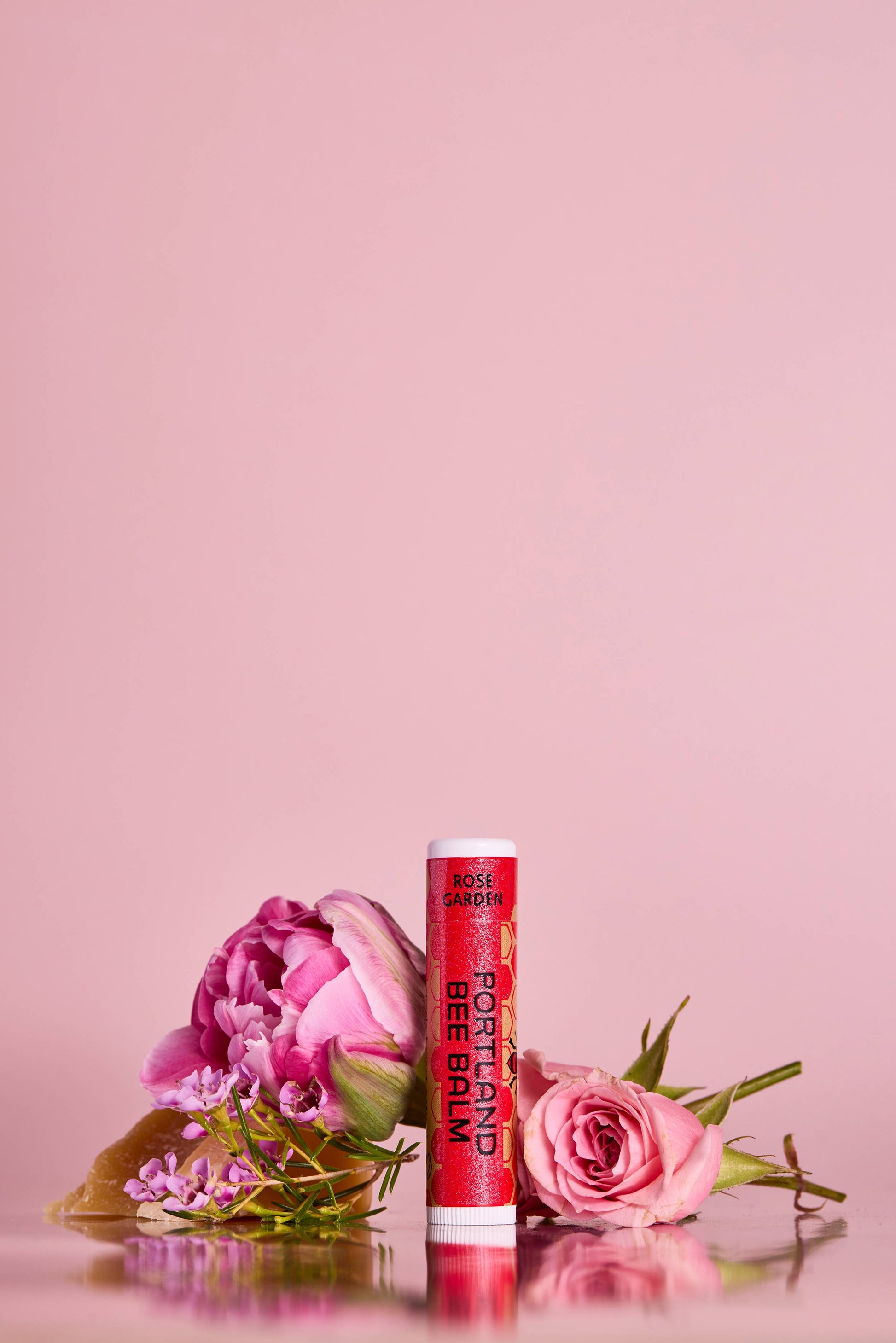 Portland Bee Balm - Rose Garden Beeswax Lip Balm Display – 24-Count-Goodwynn'sGoodwynn's