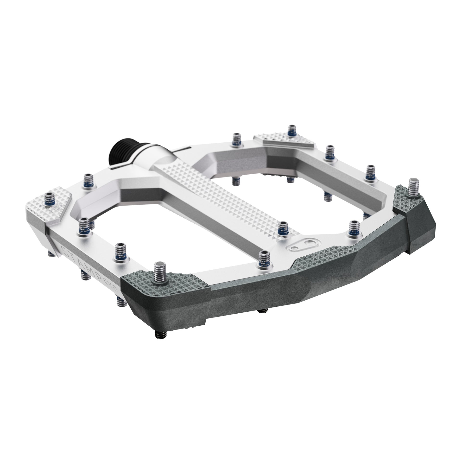 Crankbrothers Stamp Evo Small Platform Pedals Silver-Goodwynn'sGoodwynn's