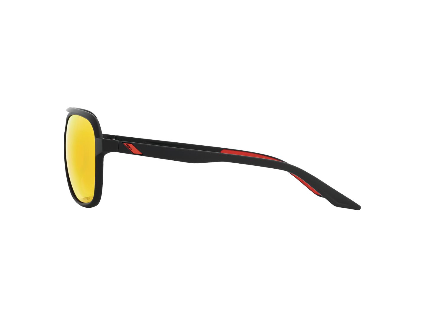 Eyewear 100% Kasia Black/HiPER Red Lens-Goodwynn'sGoodwynn's