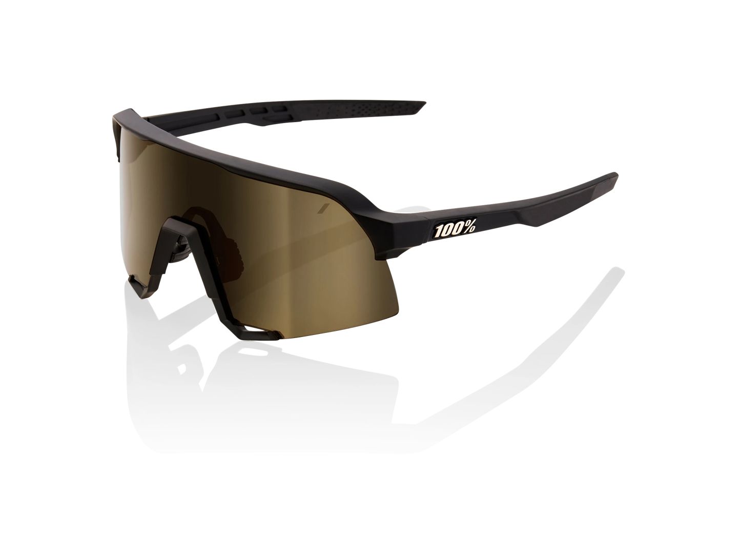 Eyewear 100% S3 Gold/Black-Goodwynn'sGoodwynn's