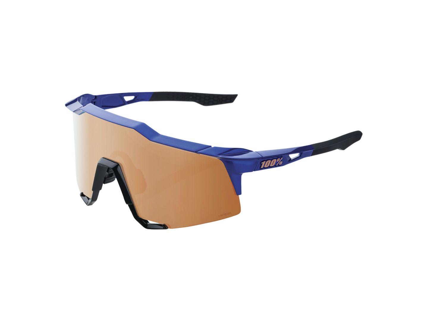 Eyewear 100% Speedcraft Sunglasses HiPER Blue/Copper Brown-Goodwynn'sGoodwynn's