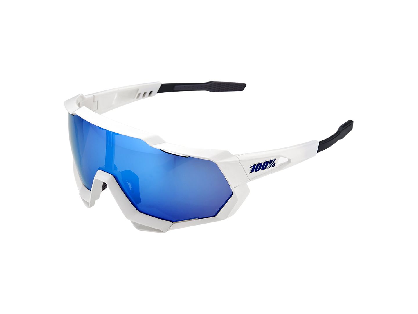 Eyewear 100% Speedtrap HiPER Lens White/Blue-Goodwynn'sGoodwynn's