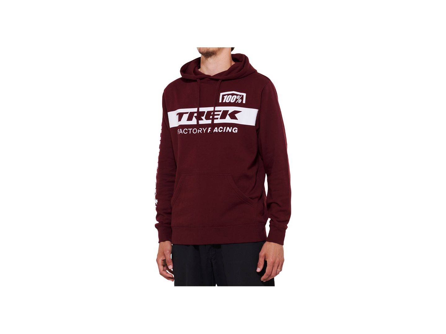 Shirt 100 TFR Hoodie X-Large Dark Red-Goodwynn'sGoodwynn's