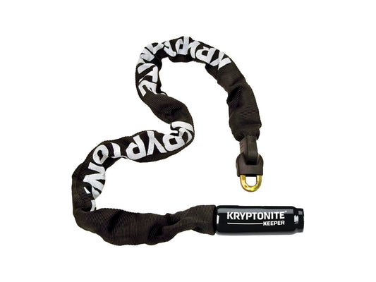 Kryptonite Keeper 785 Integrated Chain Lock - 85cm (2.8) 7mm Keyed Black-Goodwynn's