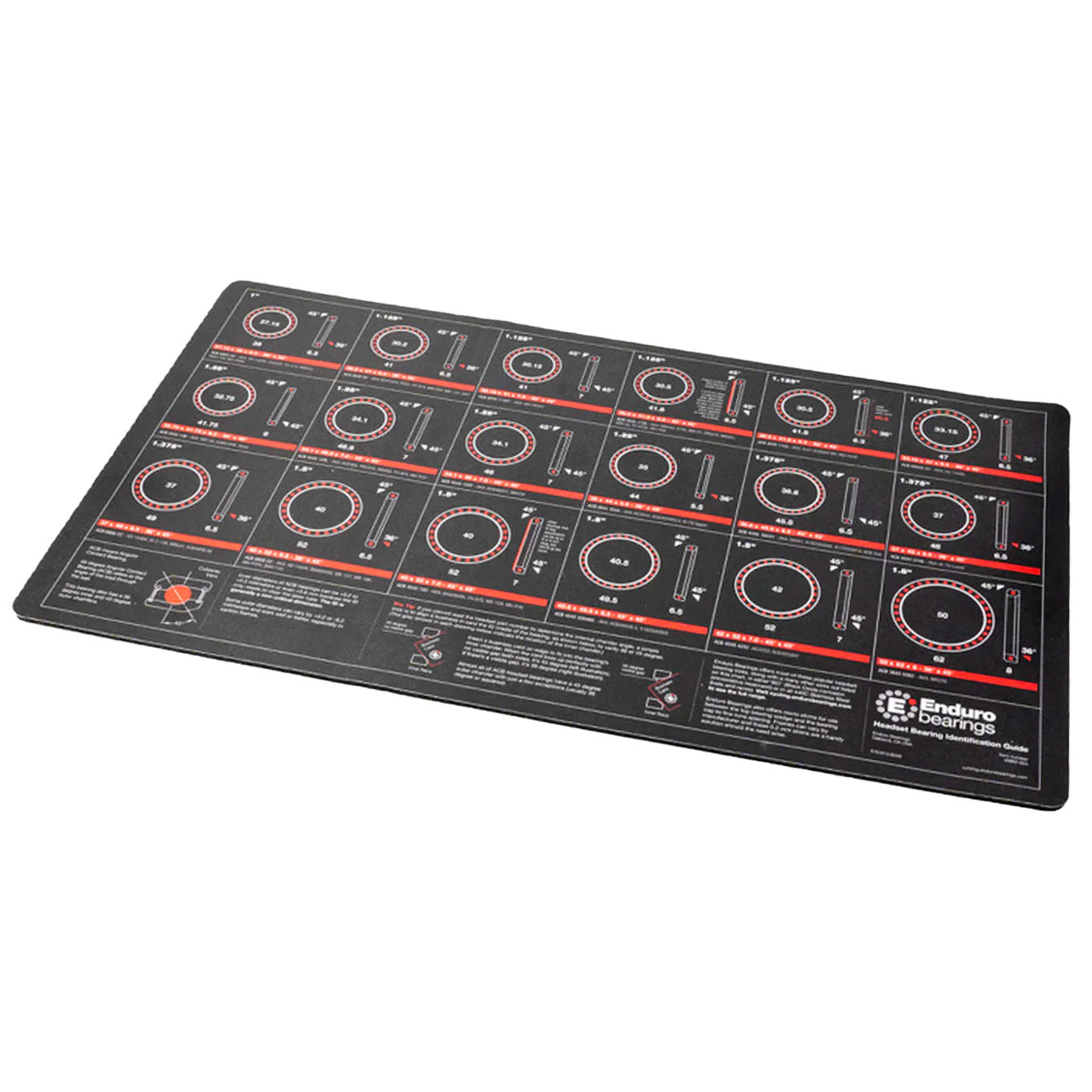 Enduro WBM-003 - Mechanic Workbench Headset Bearing ID Mat-Goodwynn'sGoodwynn's