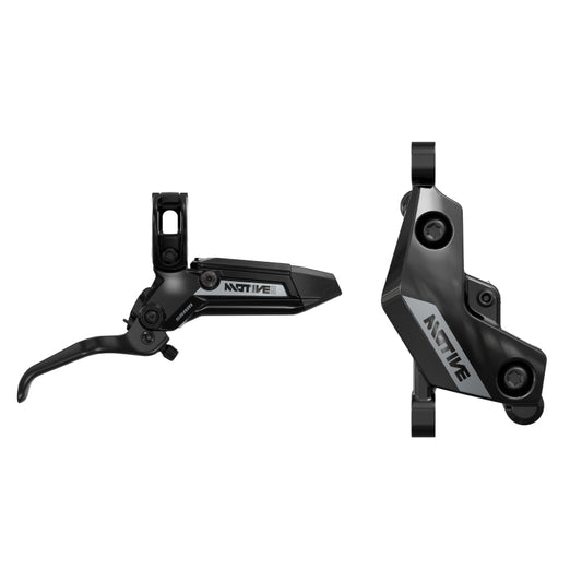 SRAM Motive Silver Disc Brake Lever - Front 950mm Hose Post Mount 4-Piston Aluminum Lever BLK A1-Goodwynn's