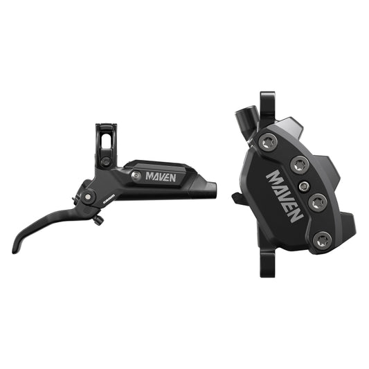 SRAM Maven Base Disc Brake Lever - Front 950mm Hose Post Mount 4-Piston Aluminum Lever SS Hardware Diffusion BLK A1-Goodwynn's