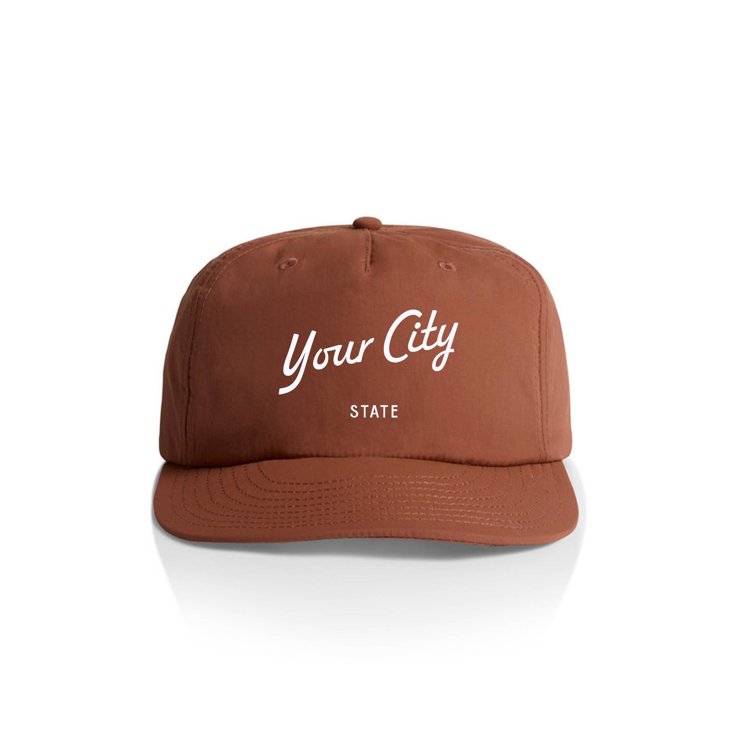 Endless August Supply Co. - Custom Nylon Hat | Script City Customizable Hat | Name Drop