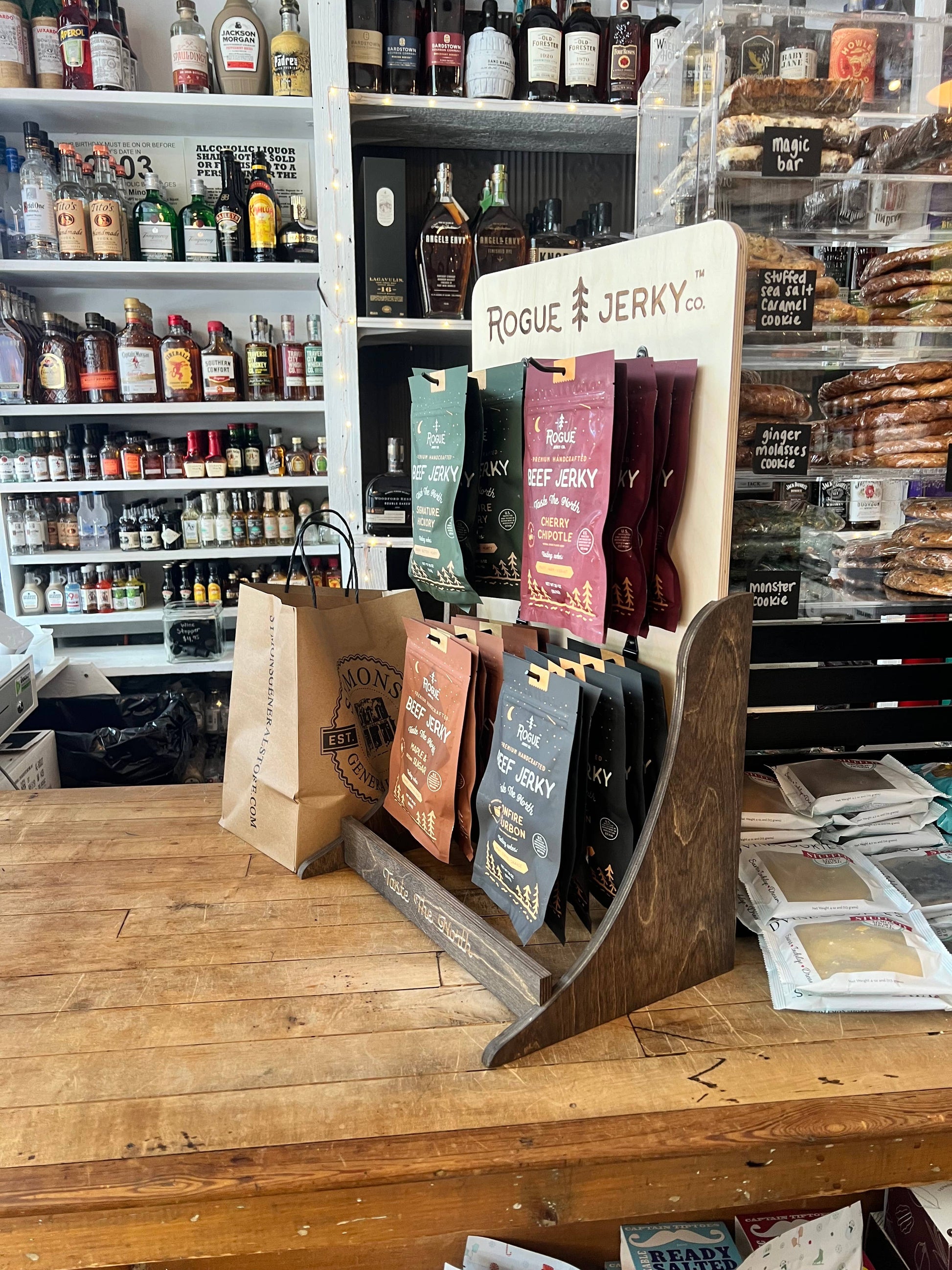 Rogue Jerky Co. - FREE Display Package: 16 Of Each Beef Jerky Flavor!-Goodwynn'sGoodwynn's