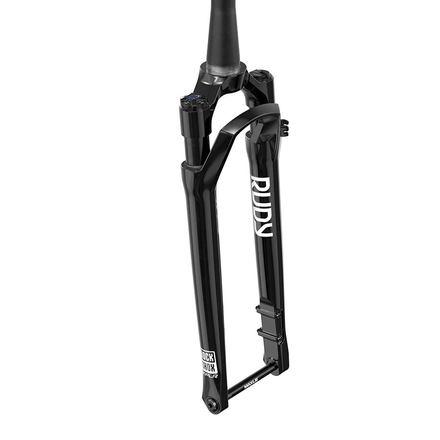 RockShox RUDY Ultimate XPLR Race Day 2 Suspension Fork - 700c 30 mm 12 x 100 mm 45 mm Offset Gloss BLK A2-Goodwynn'sGoodwynn's