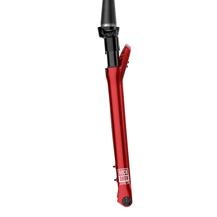 RockShox RUDY Ultimate XPLR Race Day 2 Suspension Fork - 700c 30 mm 12 x 100 mm 45 mm Offset Electric Red A2-Goodwynn'sGoodwynn's