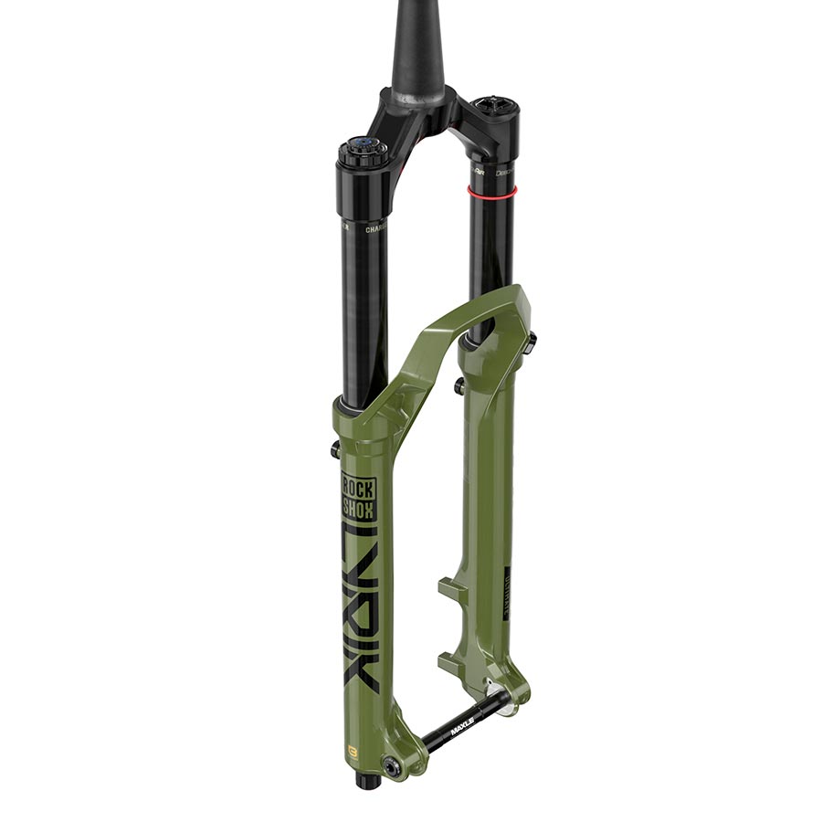 RockShox Lyrik Ultimate Charger 3.1 RC2 Suspension Fork - 27.5" 160 mm 15 x 110 mm 44 mm Offset Green D2-Goodwynn'sGoodwynn's