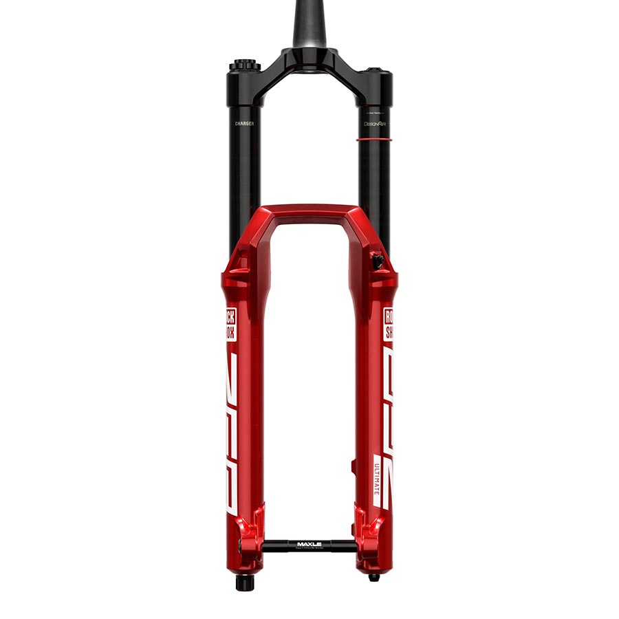RockShox ZEB Ultimate A3 Suspension Fork 27.5 DebonAir+ W/ButterCups 190mm 1-1/8-1.5 15x110mm TA Rake: 44mm Red-Goodwynn'sGoodwynn's