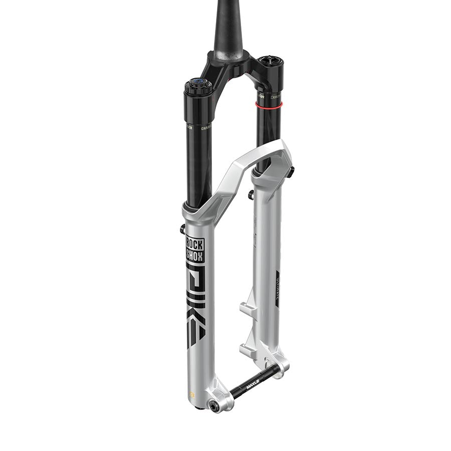 RockShox Pike Ultimate Charger 3.1 RC2 Suspension Fork - 27.5" 140 mm 15 x 110 mm 37 mm Offset Silver C2-Goodwynn'sGoodwynn's