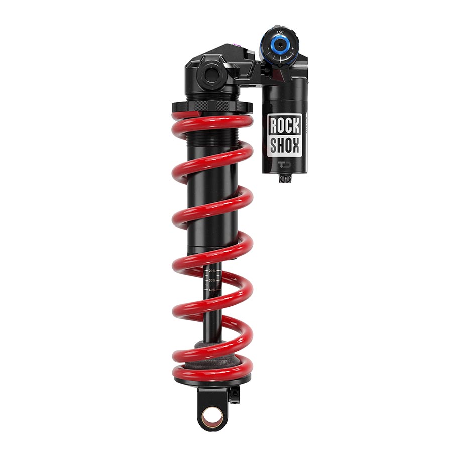 RockShox Vivid Coil Ultimate RC2T Rear Shock - 185 x 55 mm Reb 55 / Comp 30 L/O2 Standard Trunnion C1-Goodwynn'sGoodwynn's