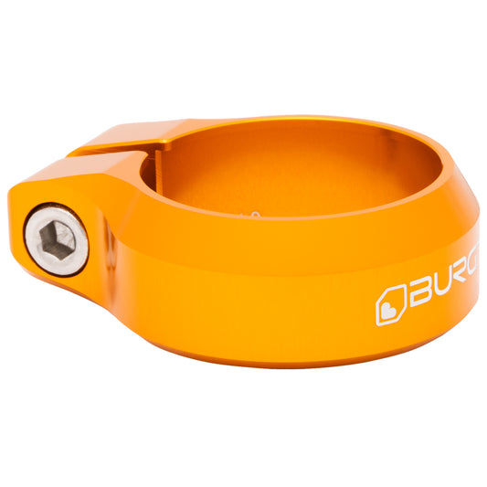 Burgtec Seat Clamp 34.9mm Iron Bro Orange-Goodwynn's