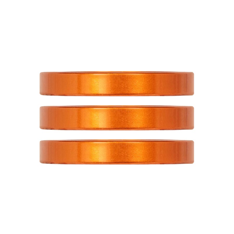 Industry Nine iRiX Headset Spacer 1-1/8 Height: 5mm Aluminum Orange 3pcs-Goodwynn'sGoodwynn's