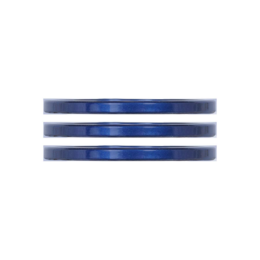 Industry Nine iRiX Headset Spacer 1-1/8 Height: 2.5mm Aluminum Blue 3pcs-Goodwynn'sGoodwynn's