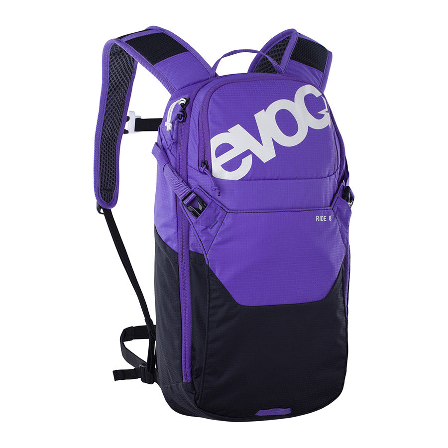EVOC Ride 8 Hydration Bag Volume: 8L Bladder: Not Included Violet/Black-Goodwynn'sGoodwynn's