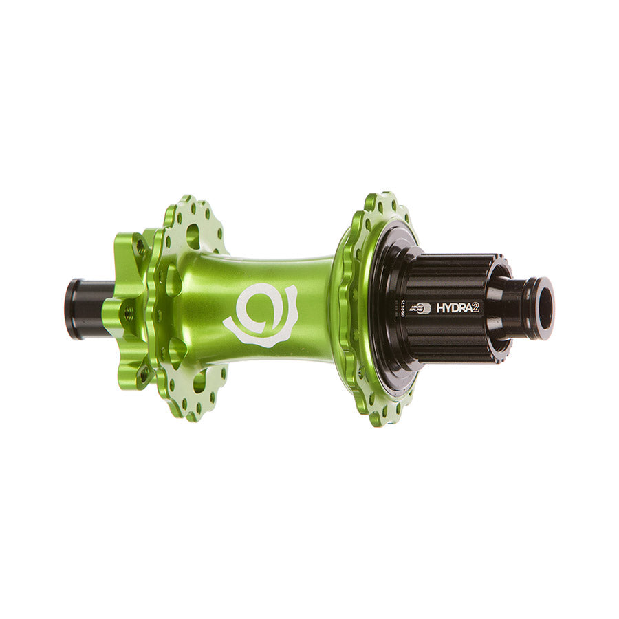 Industry Nine Hydra 2 Boost MicroSpline Disc Hub Rear 32H 12mm TA 148mm Shimano Micro Spline Lime-Goodwynn'sGoodwynn's