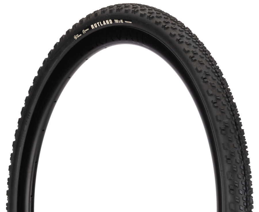 Teravail Rutland Tire - 700 x 40 Tubeless Folding BLK Durable Fast Compound-Goodwynn'sGoodwynn's
