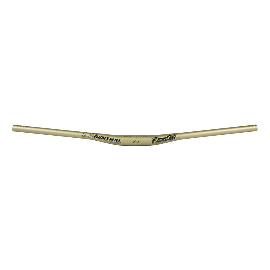 Renthal V3 Fatbar 35 MTB Handlebar Diameter: 35mm 800mm Rise: 10mm Gold-Goodwynn'sGoodwynn's