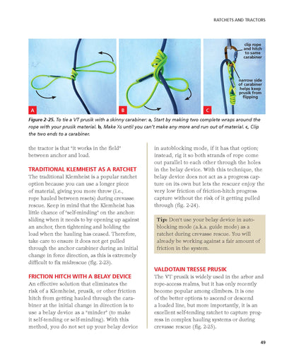 Mountaineers Books - Glacier Climbing & Crevasse Rescue