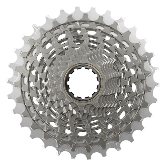 SRAM RED XG-1290 Cassette - 12-Speed 10-30t For XDR Driver Body Silver E1-Goodwynn's