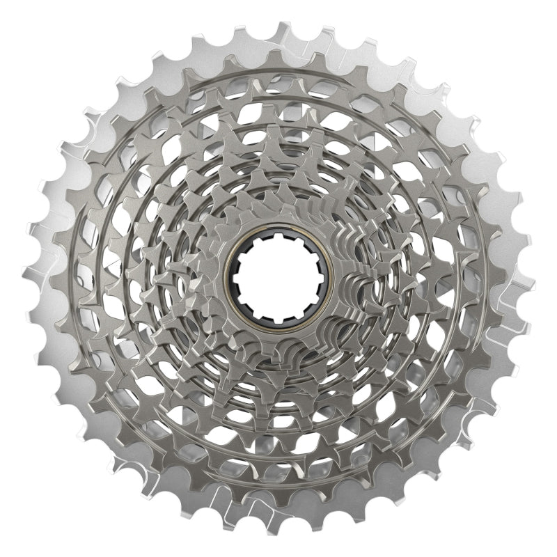 SRAM RED XG-1290 Cassette - 12-Speed 10-36t For XDR Driver Body Silver E1-Goodwynn'sGoodwynn's