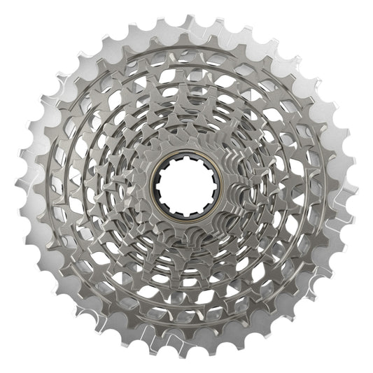 SRAM RED XG-1290 Cassette - 12-Speed 10-36t For XDR Driver Body Silver E1-Goodwynn's