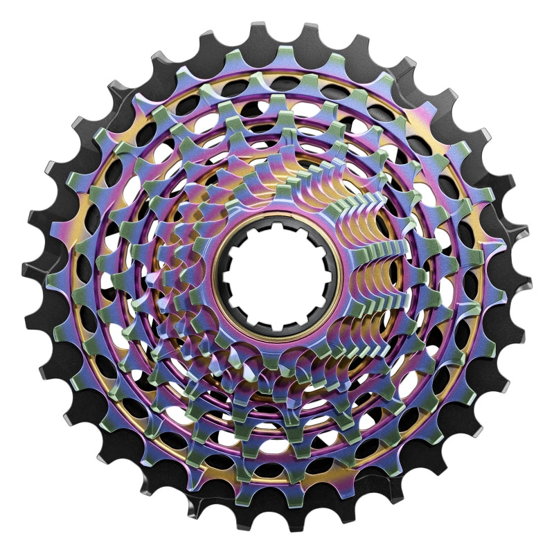SRAM RED XG-1290 Cassette - 12-Speed 10-30t For XDR Driver Body Rainbow E1-Goodwynn'sGoodwynn's