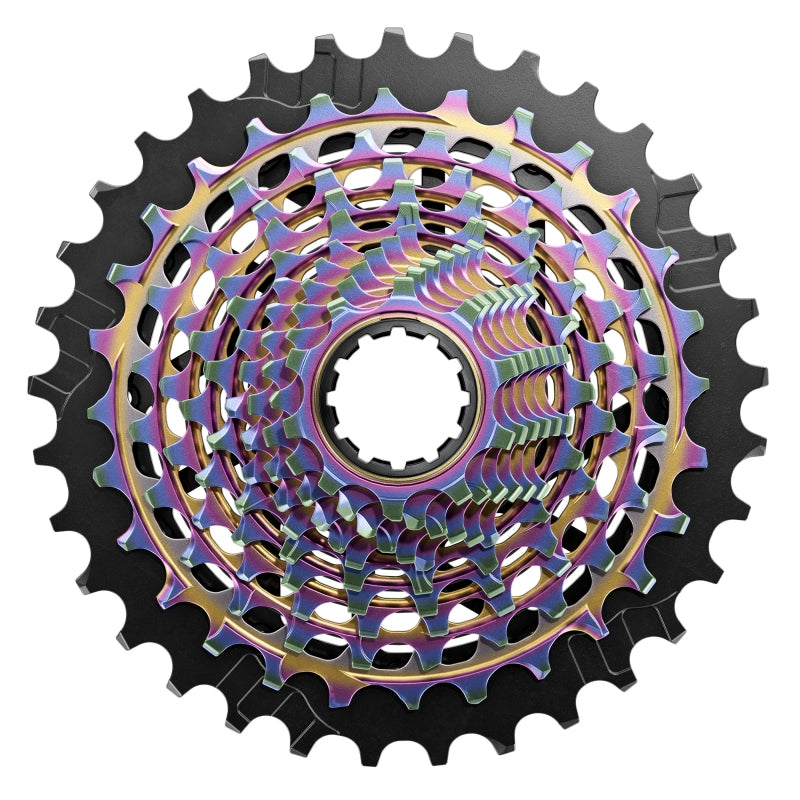 SRAM RED XG-1290 Cassette - 12-Speed 10-33t For XDR Driver Body Rainbow E1-Goodwynn'sGoodwynn's