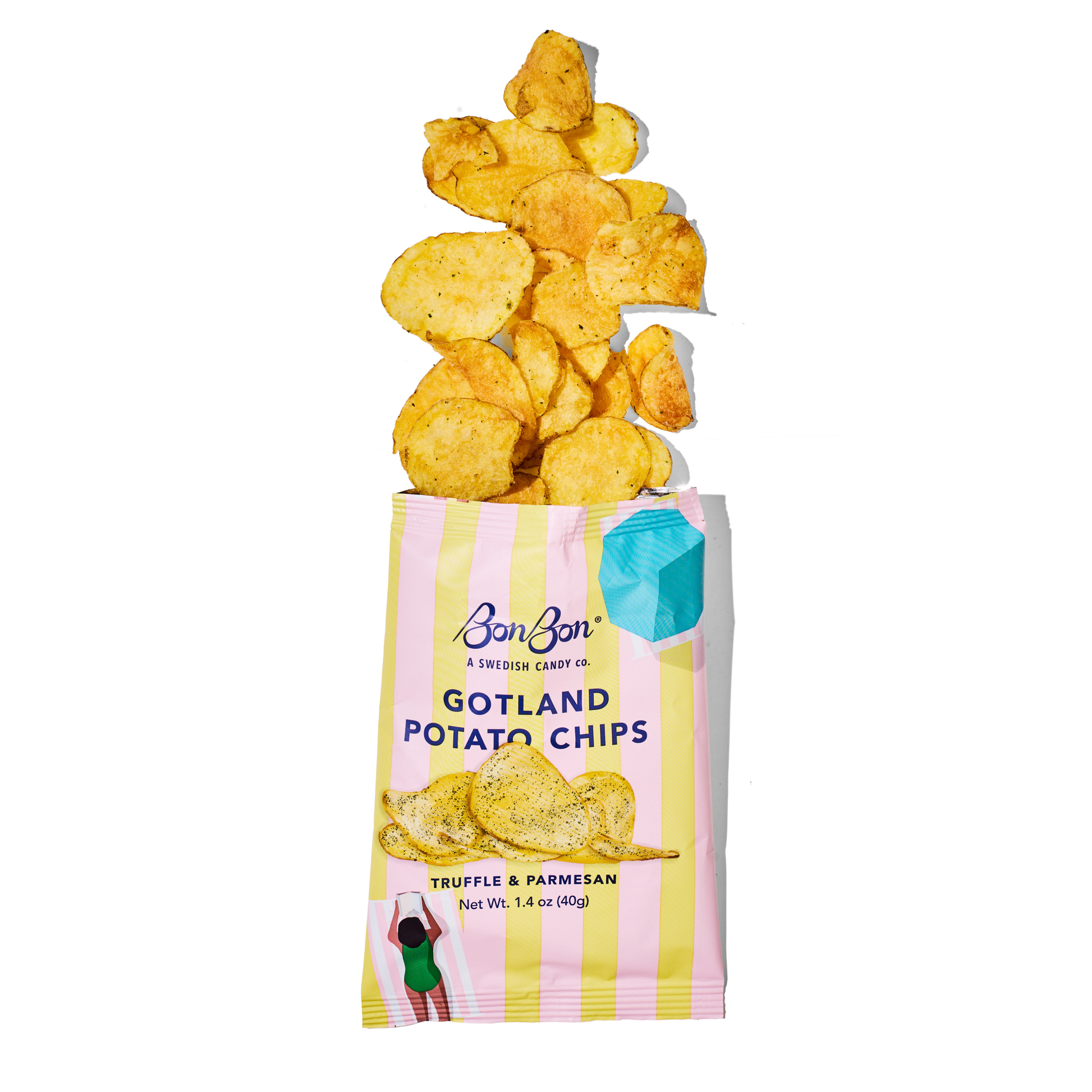 BonBon - A Swedish Candy Co - BonBon's Truffle and Parmesan Potato Chips-Goodwynn'sGoodwynn's