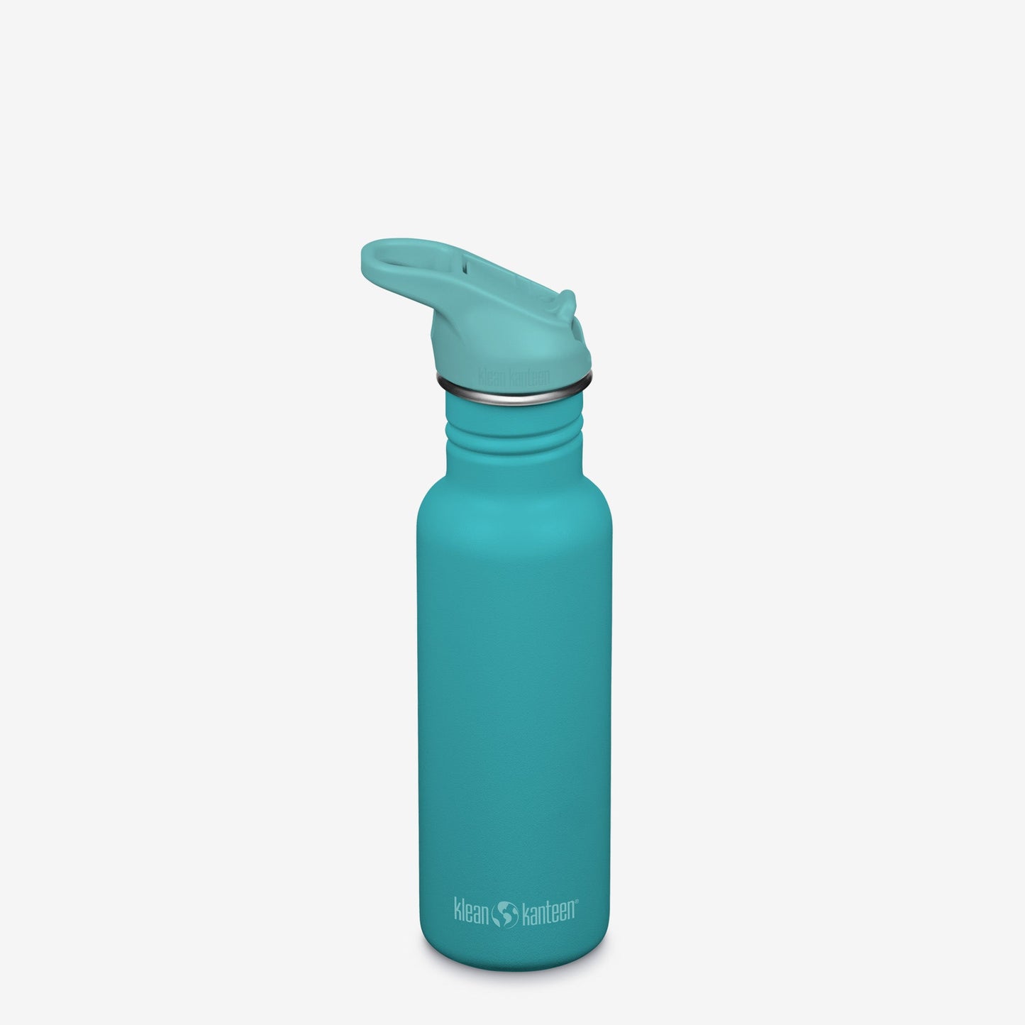18 oz Classic Water Bottle with Flip Seal Sport Cap and Straw