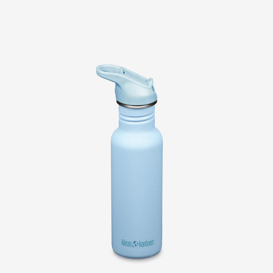 18 oz Classic Water Bottle with Flip Seal Sport Cap and Straw-Goodwynn's