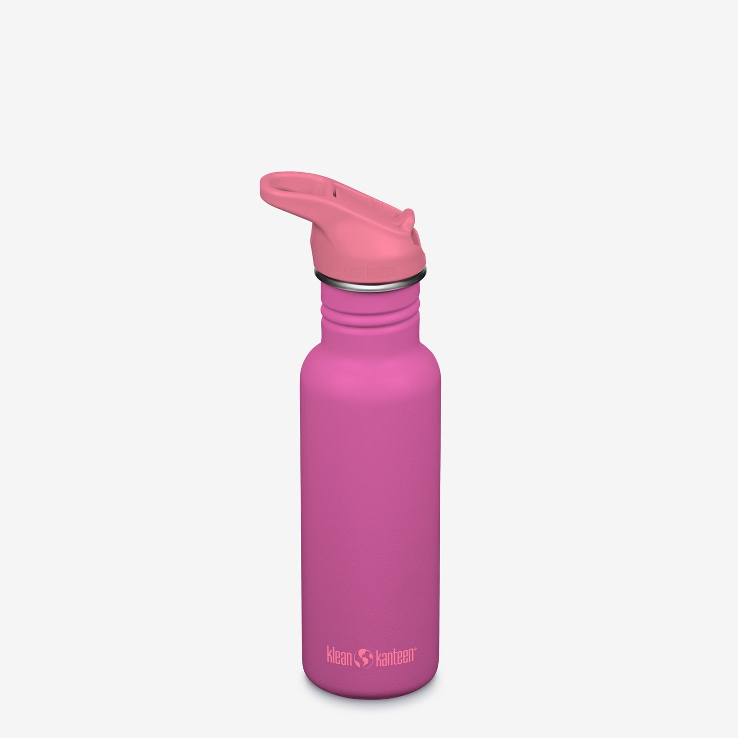 18 oz Classic Water Bottle with Flip Seal Sport Cap and Straw