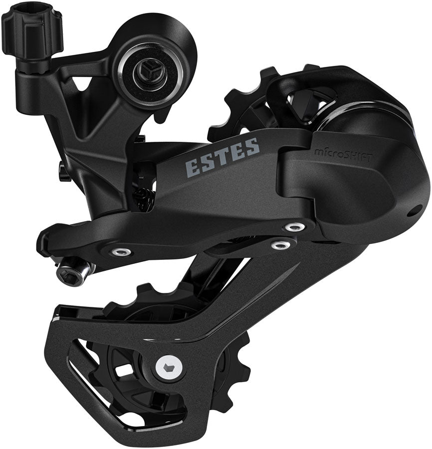 microSHIFT Estes Rear Derailleur - 7/8/9-Speed Medium Cage 40-45t Max Cog 11-12t Min Cog 33t Capacity BLK-Goodwynn'sGoodwynn's