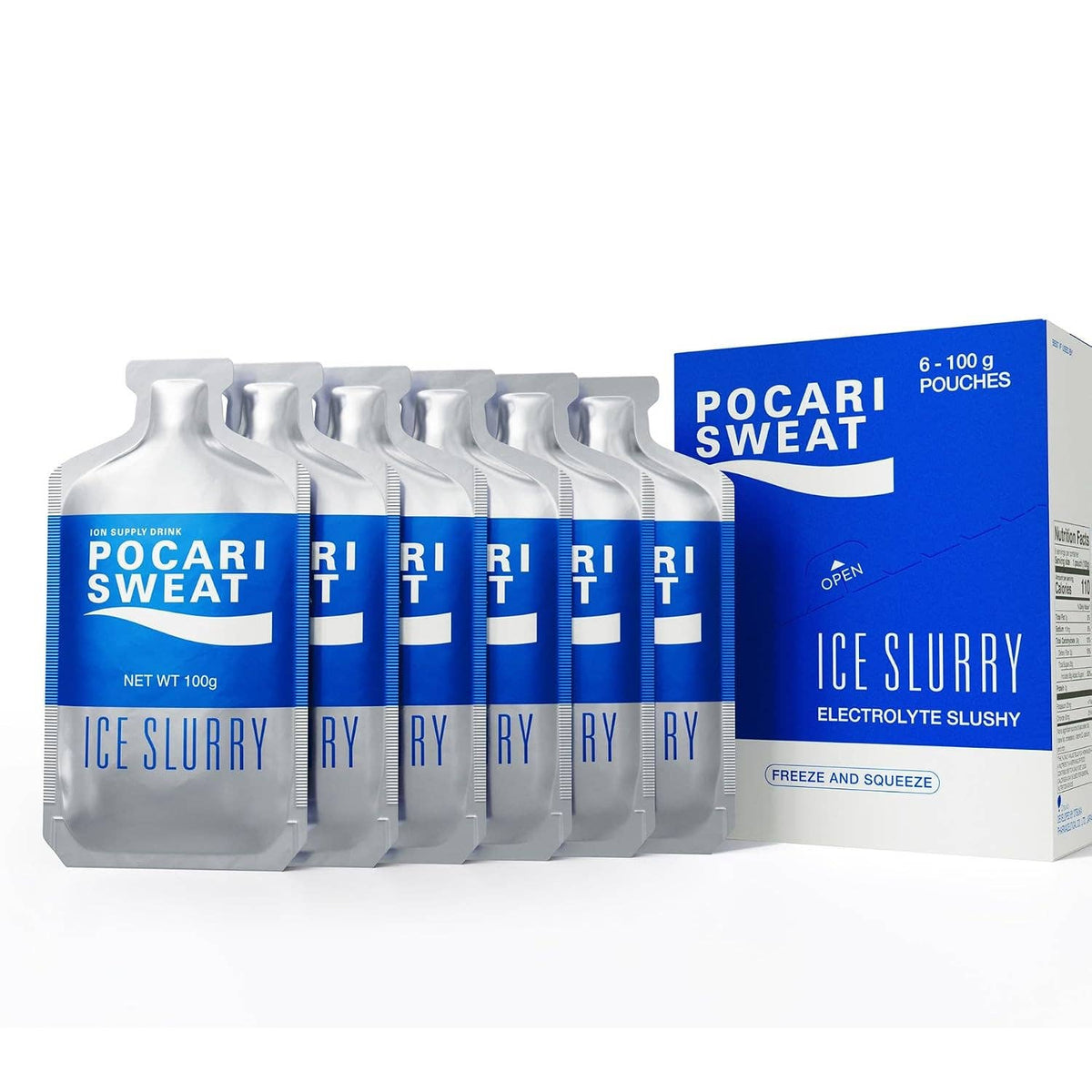 Crystal Geyser Water Company - Pocari Sweat Ice Slurry, Frozen Electrolyte Slush Pouches-Goodwynn'sGoodwynn's