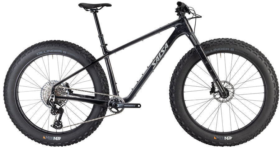 Salsa Beargrease C Eagle 90 Transmission - 27.5" Carbon Onyx Black Small