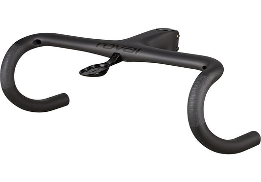 Specialized Roval Alpinist Ii Cockpit Satin Carbon/Gloss Black 120Mm X 440Mm 4 Flare-Goodwynn's
