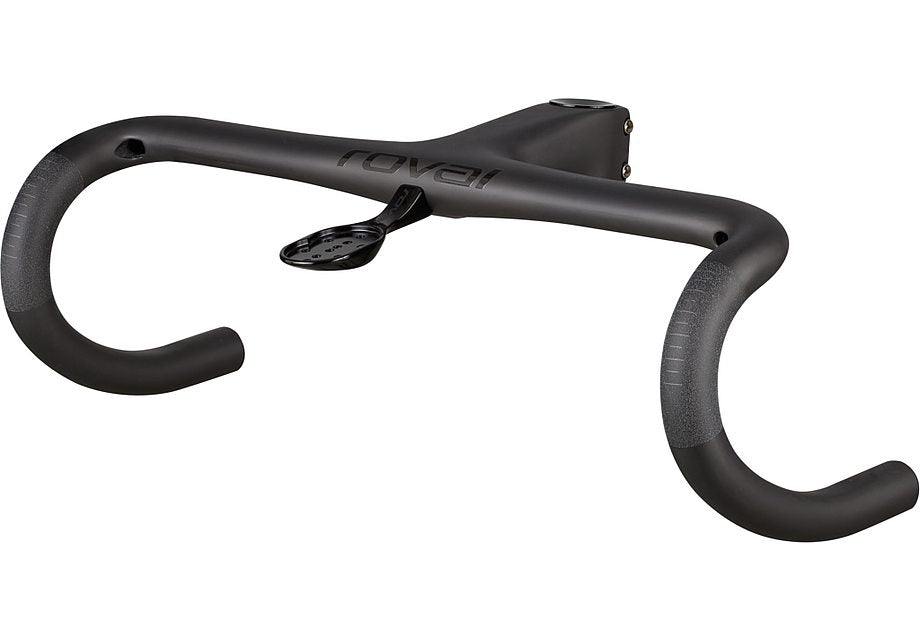 Specialized Roval Alpinist Ii Cockpit Satin Carbon/Gloss Black 110Mm X 420Mm 4 Flare-Goodwynn'sGoodwynn's