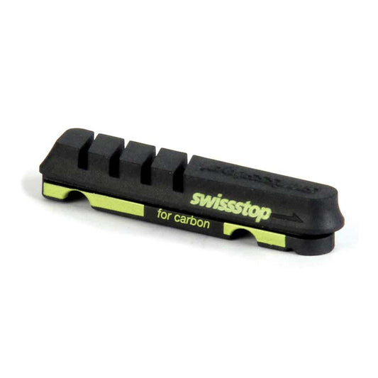 SwissStop Flash Evo Replacement pads for carbon rims Shimano Black Prince Pack of 4-Goodwynn's